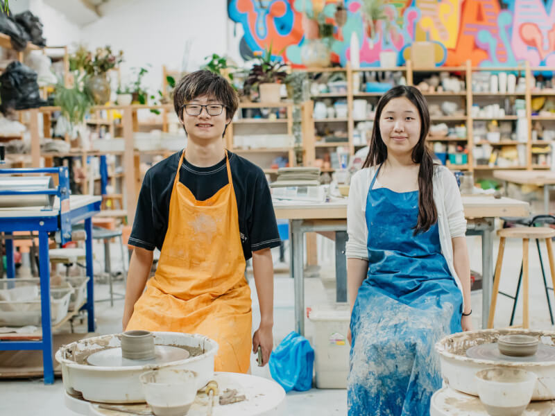 Date night pottery